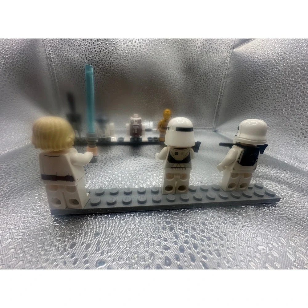 LEGO Star Wars Minifigure Lot Yoda Luke Skywalker R2-D2 BB-8 Stormtroopers 9pc - Picture 7 of 16